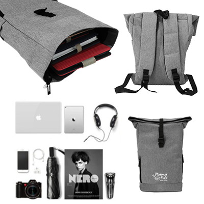SNAZZY Rolltop Backpack 4