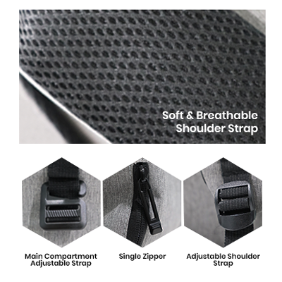 SNAZZY Rolltop Backpack 5